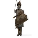 Italian school, XIX century - Sicilian puppet representing a Saracen, Palermo, 19th century