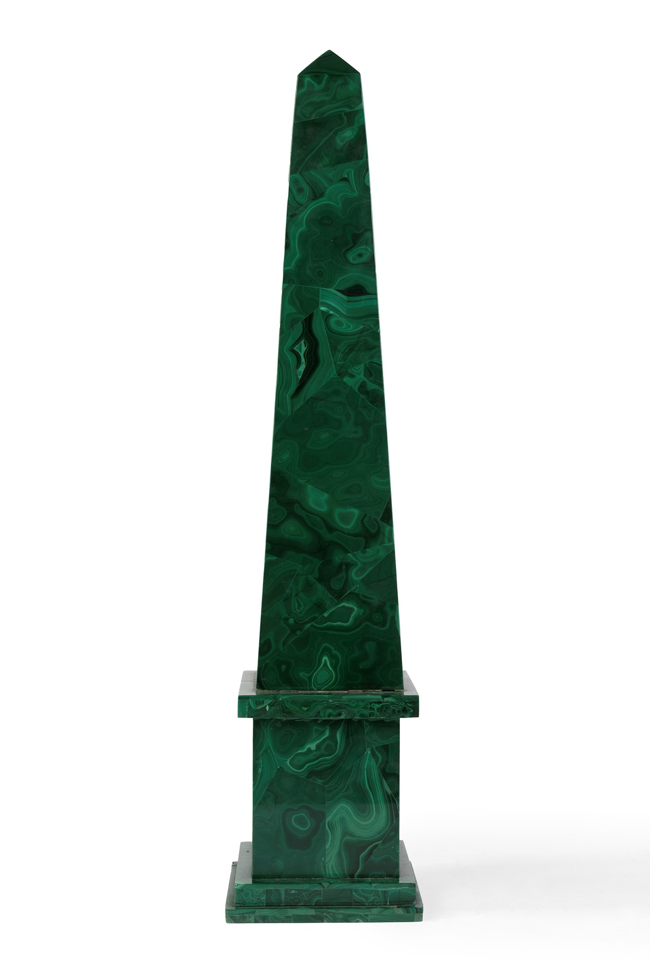 Malachite obelisk, 20th century