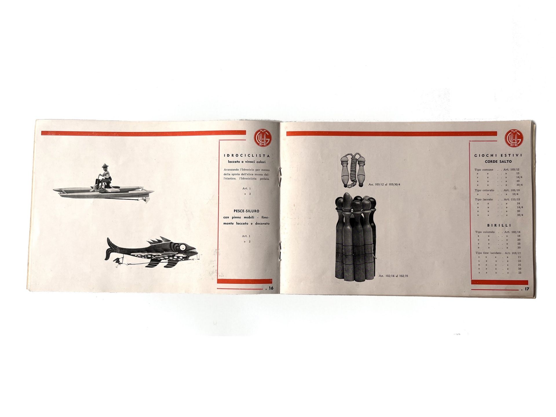 Vintage catalogue by L. Giacometti - Wooden Toys - Bild 2 aus 2