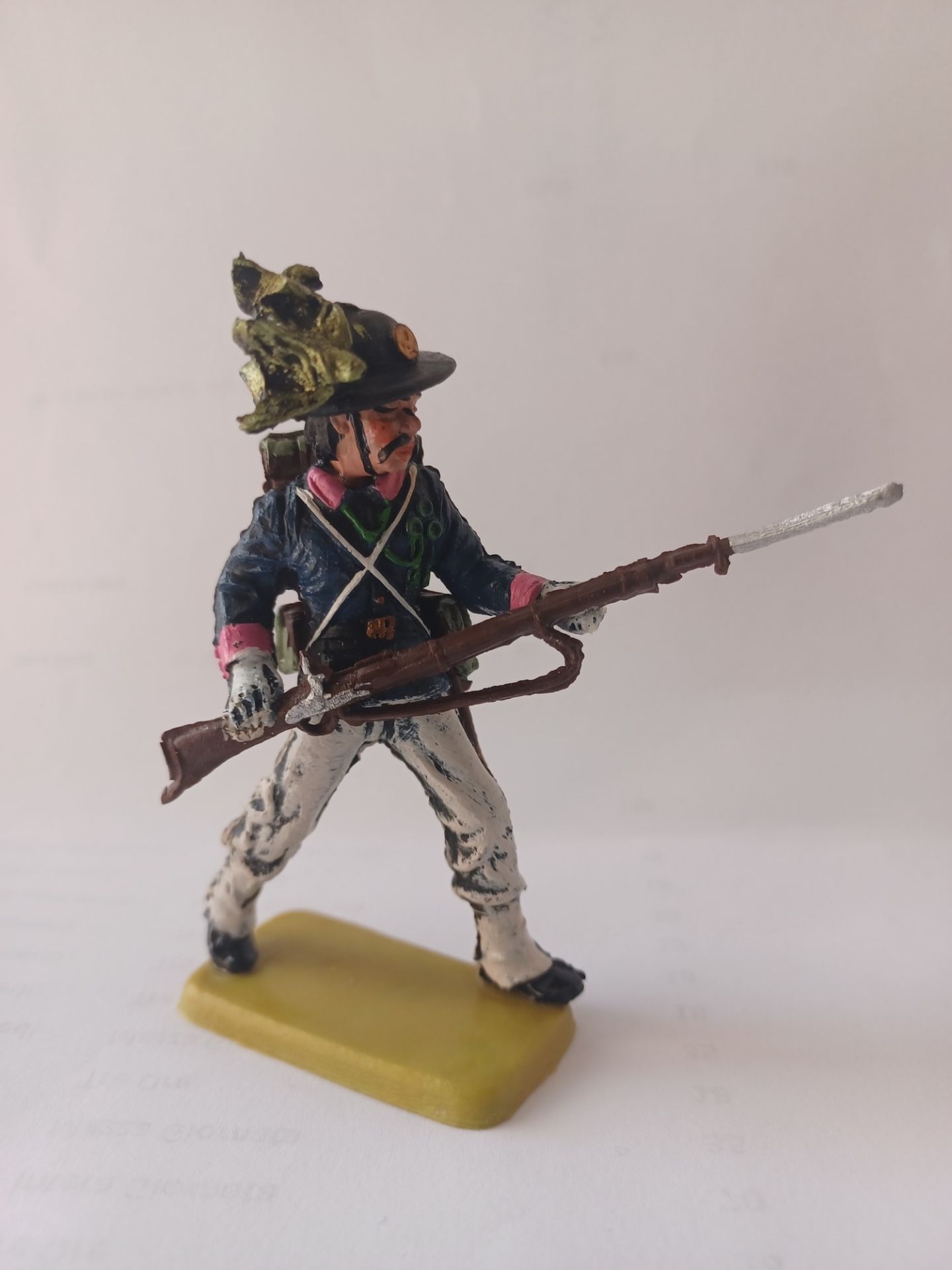 Landi - "Bersagliere" Soldier of Risorgimento Made for the 150th of Italian Unification, 1970