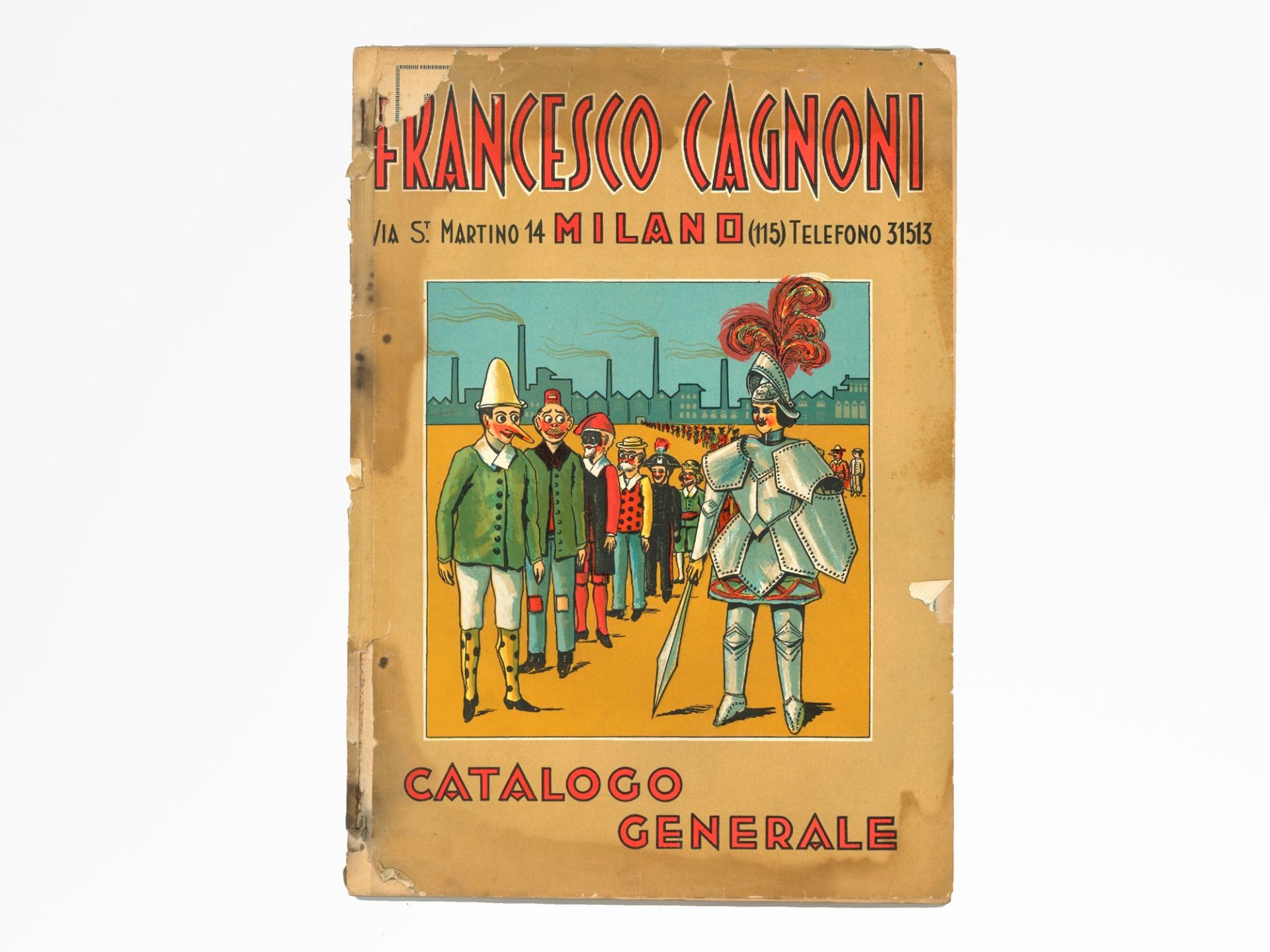 Vintage general catalogue - Francesco Cagnoni