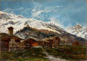 Cesare Gheduzzi (Crespellano 1894-Torino 1944) - Mountain landscape