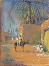 Luigi Zago (Villafranca di Verona 1894-Buenos Aires 1952) - Oriental scene