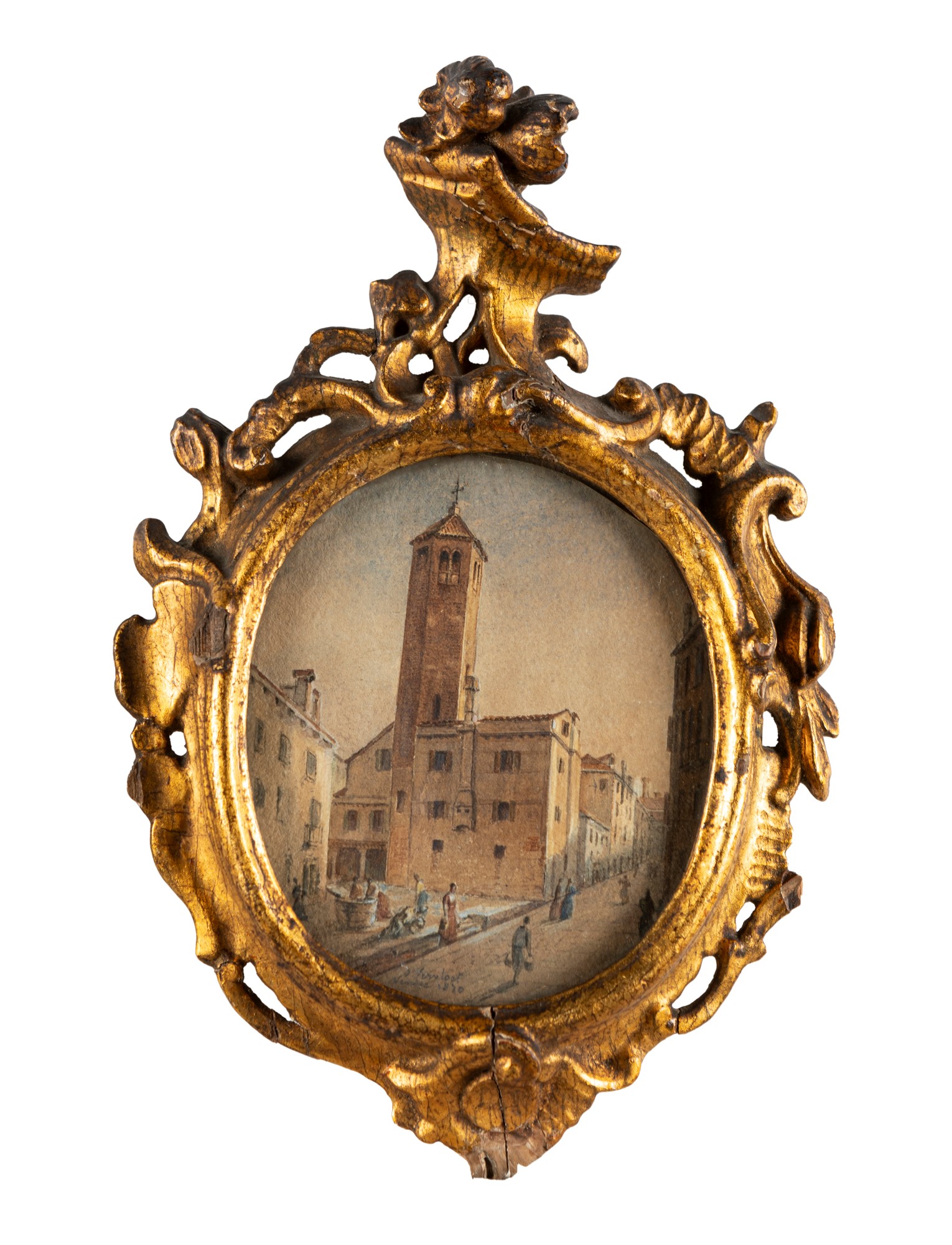 Franz Vervloet (Mechelen 1795-Venezia 1872) - Venice, Campo San Barnaba; Venice, Campo di San Pater - Image 3 of 4