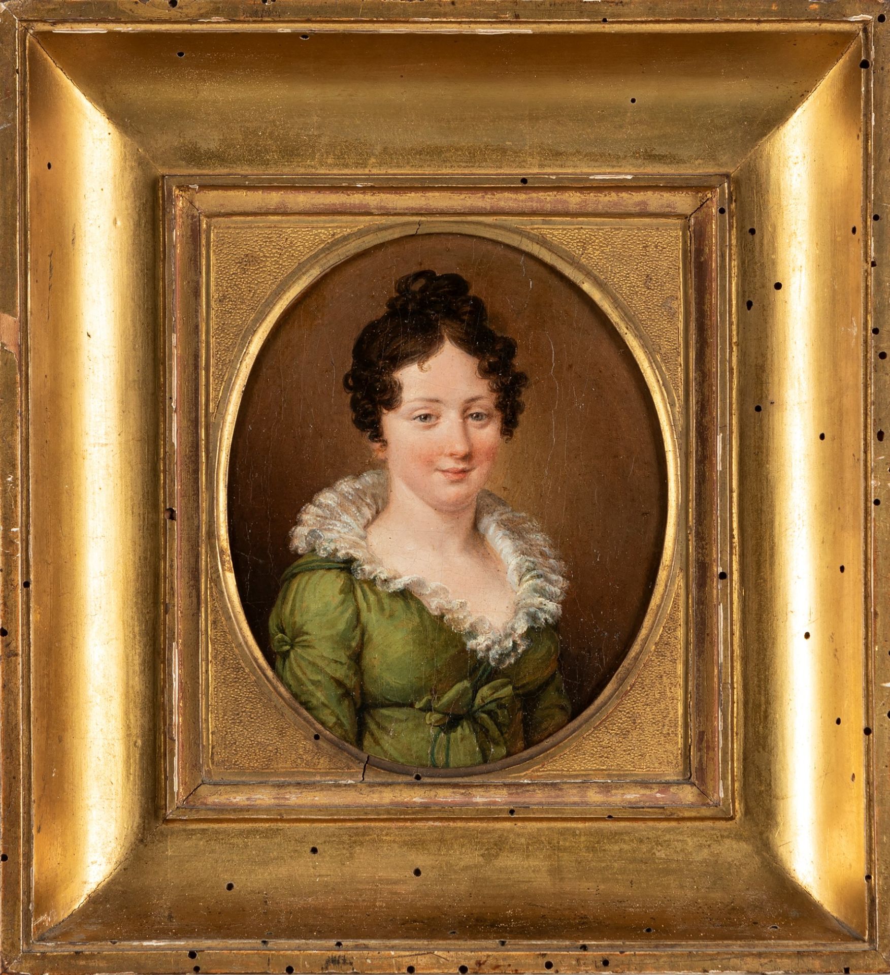 Teodoro Matteini (Pistoia 1754-Venezia 1831) - Female portrait - Image 2 of 3