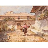 Riccardo Pellegrini (Milano 1863-Crescenzago 1934) - Water seller in Seville