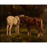 Tito Corbella (Pontremoli 1885-Roma 1966) - Horses at rest