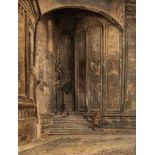 Stefano Donadoni (Somasca 1844-Roma 1911) - Staircase of the Duomo di Bergamo