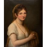 Angelica Kauffmann (Coira 1741-Roma 1807) - Female portrait, 1804
