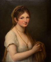 Angelica Kauffmann (Coira 1741-Roma 1807) - Female portrait, 1804