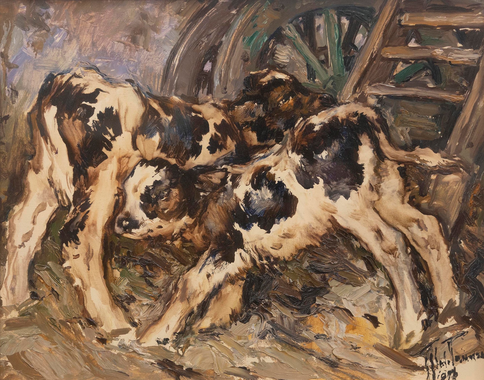 Aldo Raimondi (Roma 1902-Milano 1998) - Farm animals - Image 2 of 5