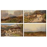 Bruto Mazzolani (Ferrara 1880-Milano 1949) - Landscapes