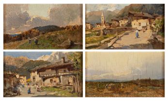 Bruto Mazzolani (Ferrara 1880-Milano 1949) - Landscapes
