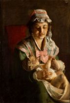 Egisto Lancerotto (Noale 1847-Venezia 1916) - Maternity