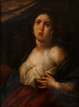 Tuscan School, XVII century - Penitent Magdalene