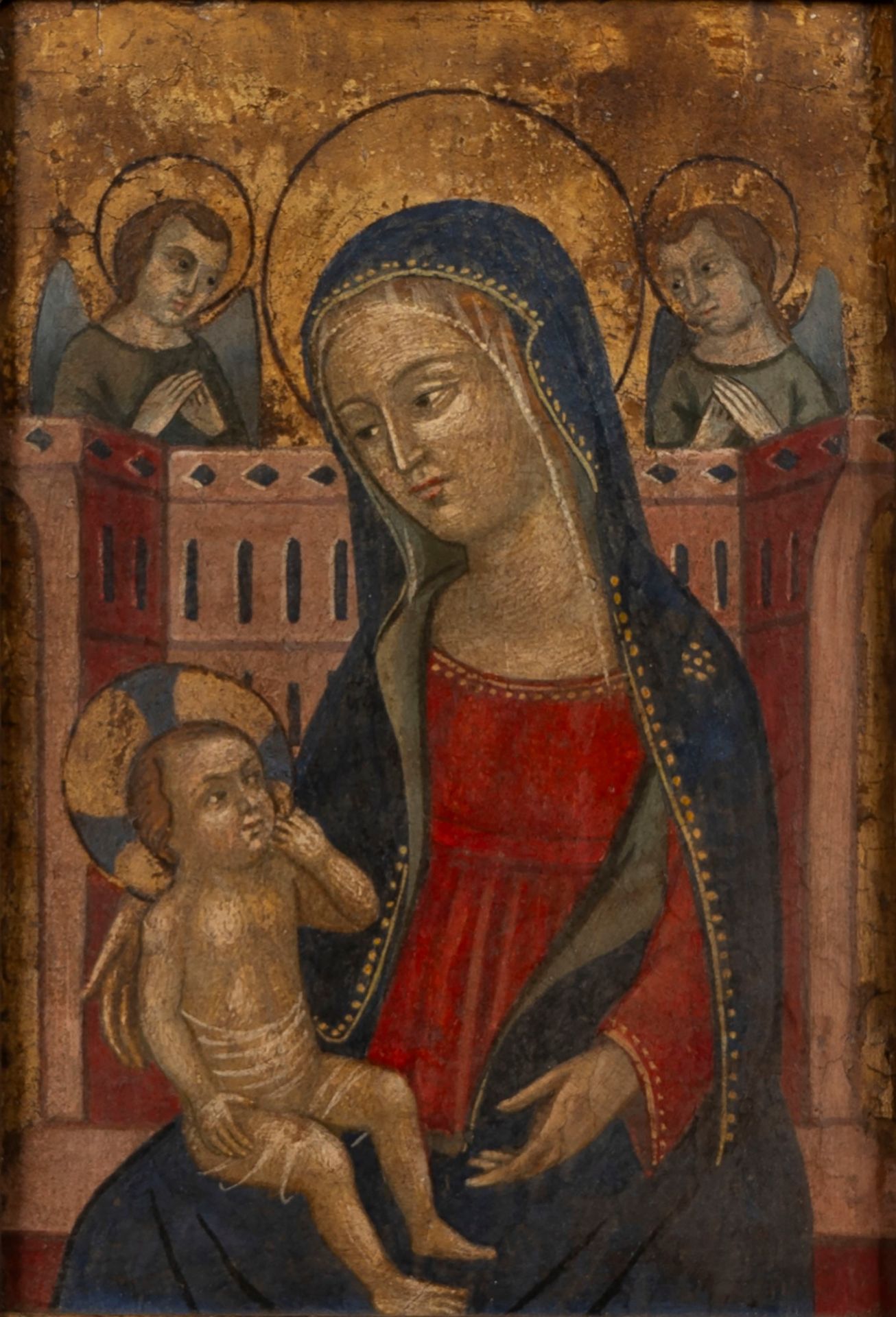 Imitator of Giotto - Madonna with Child and Angels