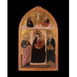 Tuscan school, end of the fourteenth century - beginning of the fifteenth century - Virgin and Child
