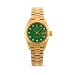 Rolex Datejust 6917 green Stella dial ,80s