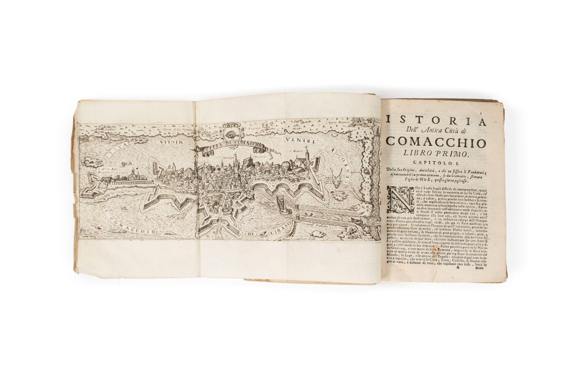 Comacchio - Ferro, Giovanni Francesco - History of the ancient city of Comacchio - Image 2 of 2