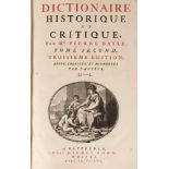 French Enlightenment - Bayle, Pierre - Dictionnaire Historique et Critique