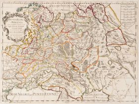 1678 - Cantelli, Giacomo - White Russia or Muscovy divided by William Samson into his Kingdoms, Duch