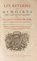 Military History - Saxe, Maurice Comte de - Le Reveries ou Memoires sur l'Art de la Guerre