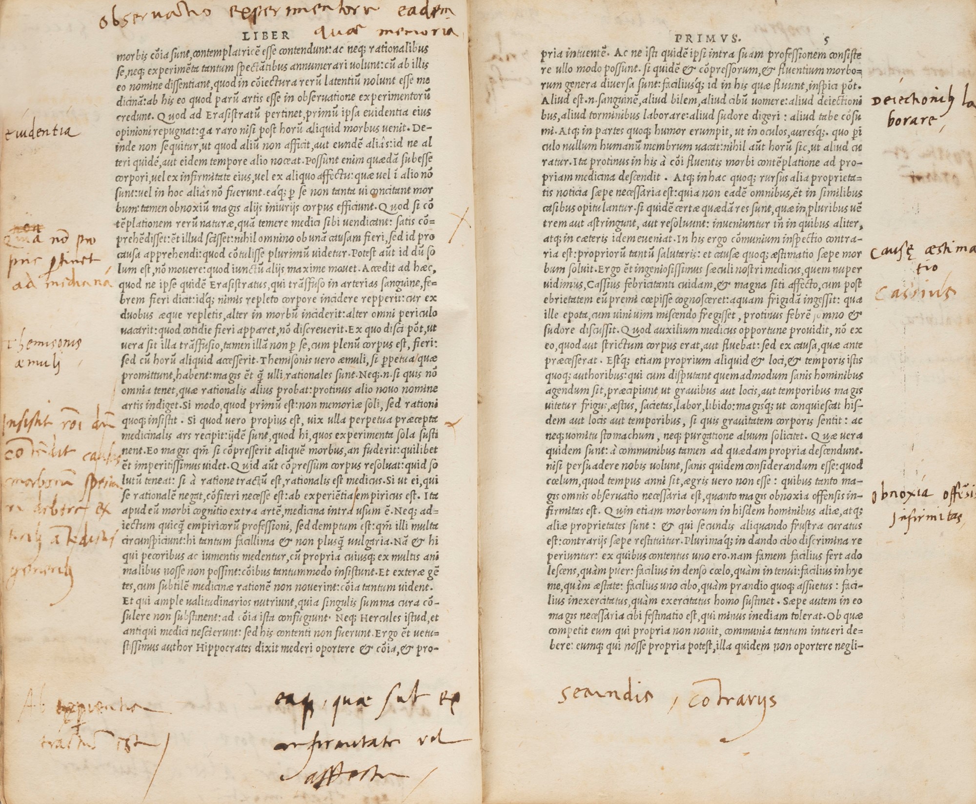 Celso, Cornelio - Serenus Sammonicus, Quintus - In hoc volume haec continentur. Aurelii Cornelii Cel - Image 5 of 5