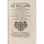 Milan - Latuada, Serviliano - Description of Milan adorned with many copper drawings of the most con