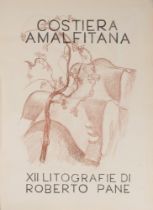 Pane, Roberto - Amalfi Coast. XII lithographs by Roberto Pane.