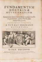 Geometry - Giordano, Vitale - Fundamentum doctrinae motus gravium et Comparatio momentorum Gravis in