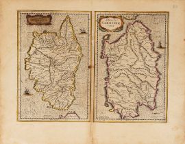 Corsica and Sardinia - Mercatore, Gerardo - Descriptio Corsicae insulae - Descriptio Sardiniae insul