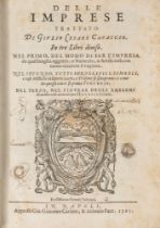 Capaccio, Giulio Cesare - Of the companies Treaty. Divided into three books.