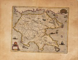 Greece - Mercatore, Gerardo - Morea Olim Peloponnesus.