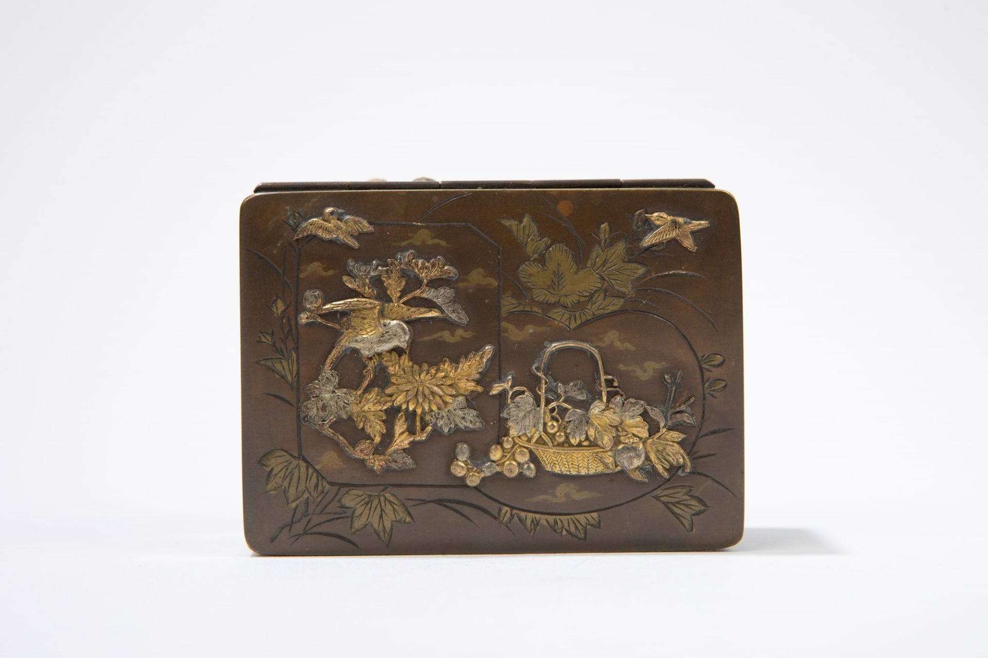 SMALL BRONZE BOX, Japan, Meiji period (1868-1912) - Image 5 of 6