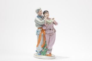 A FAMILLE ROSE PORCELAIN FIGURE, China, People's Republic of China (1949 - present)