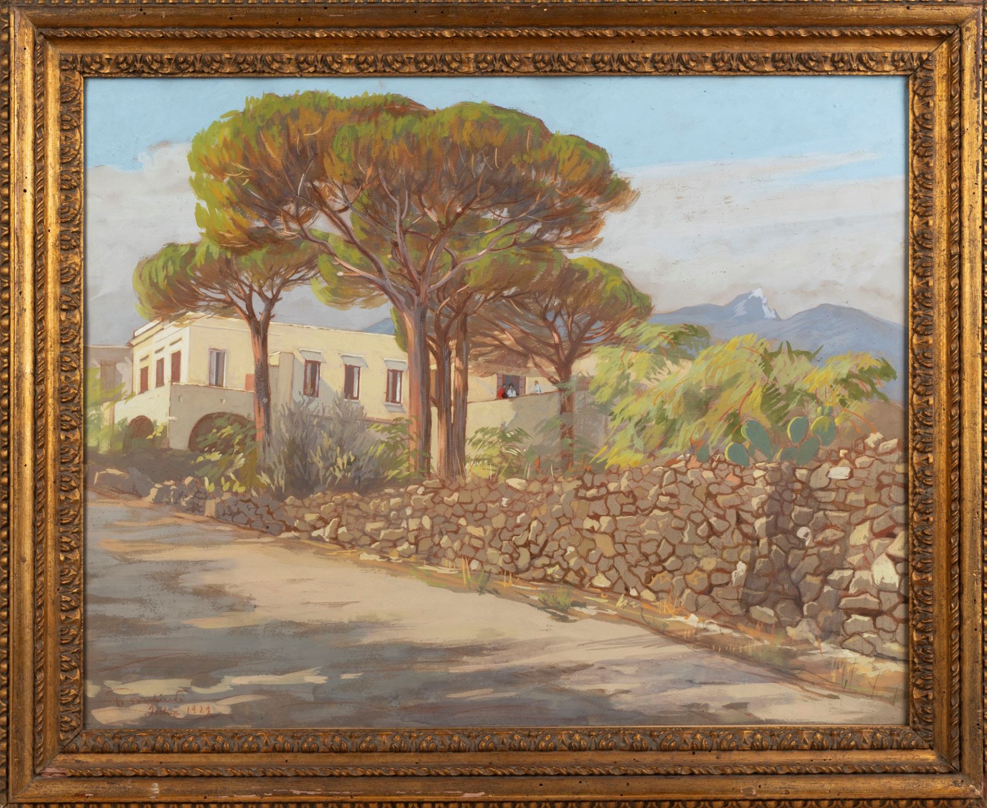 Pietro D'Achiardi (Pisa 1879-Roma 1940) - "Ischia", 1929 - Image 2 of 4