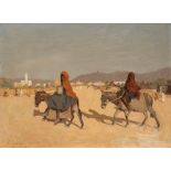 Laurenzio Laurenzi (Assisi 1878-Roma 1946) - Eritrea, view of Agordat, 1938