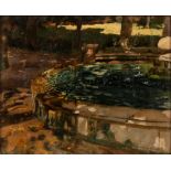 Max Roeder (Monaco 1866-Roma 1947) - Rome, fountain in Villa Borghese