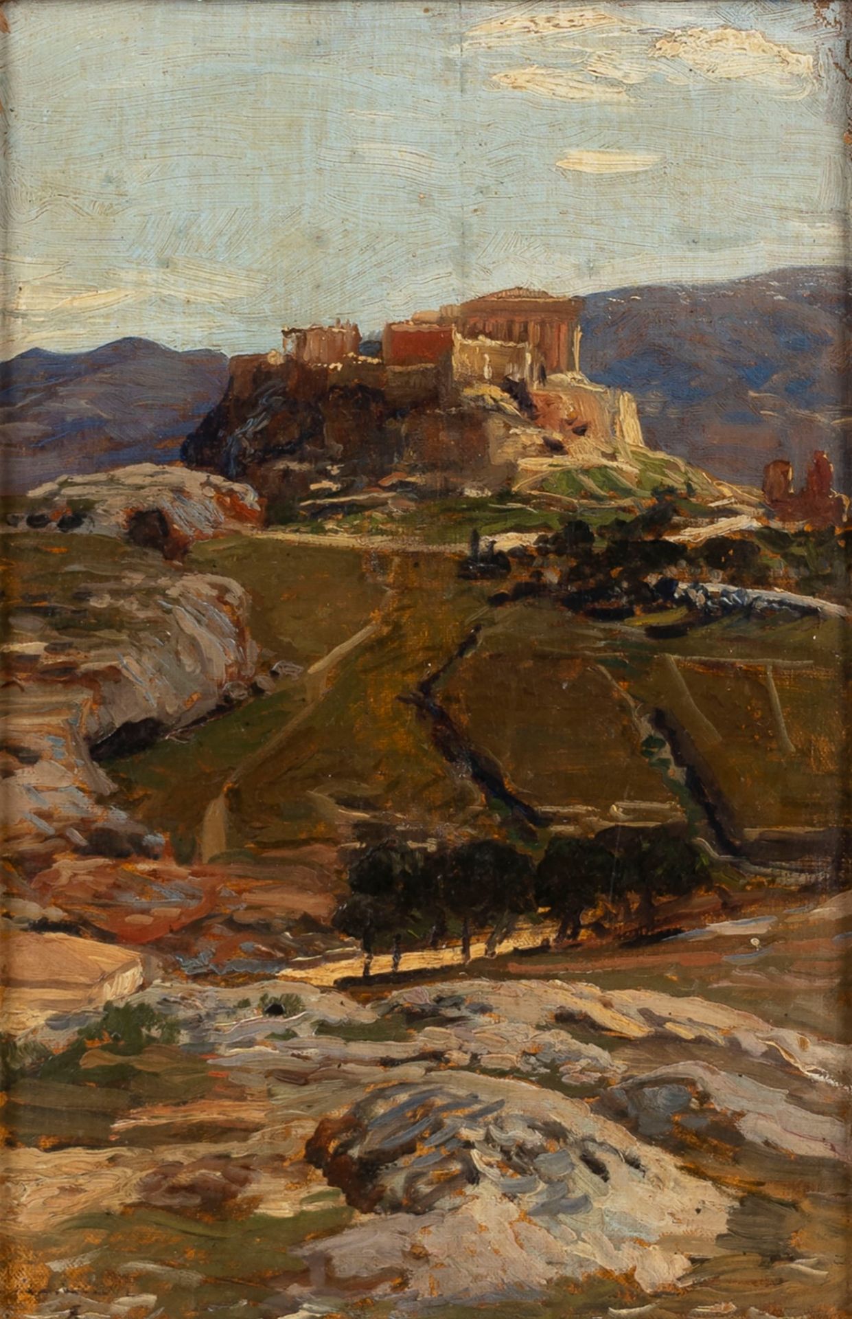 Max Roeder (Monaco 1866-Roma 1947) - Agrigento, the temples, 1908