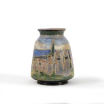 Tommaso Cascella (Ortona 1890-Pescara 1968) - Vase with procession in Abruzzo, 1922