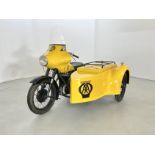 BSA M21 AA Bike & Side Car