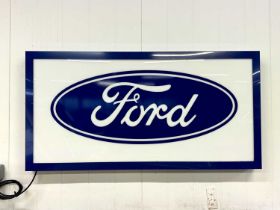 Illuminated Garage Sign Ford - NO RESERVE