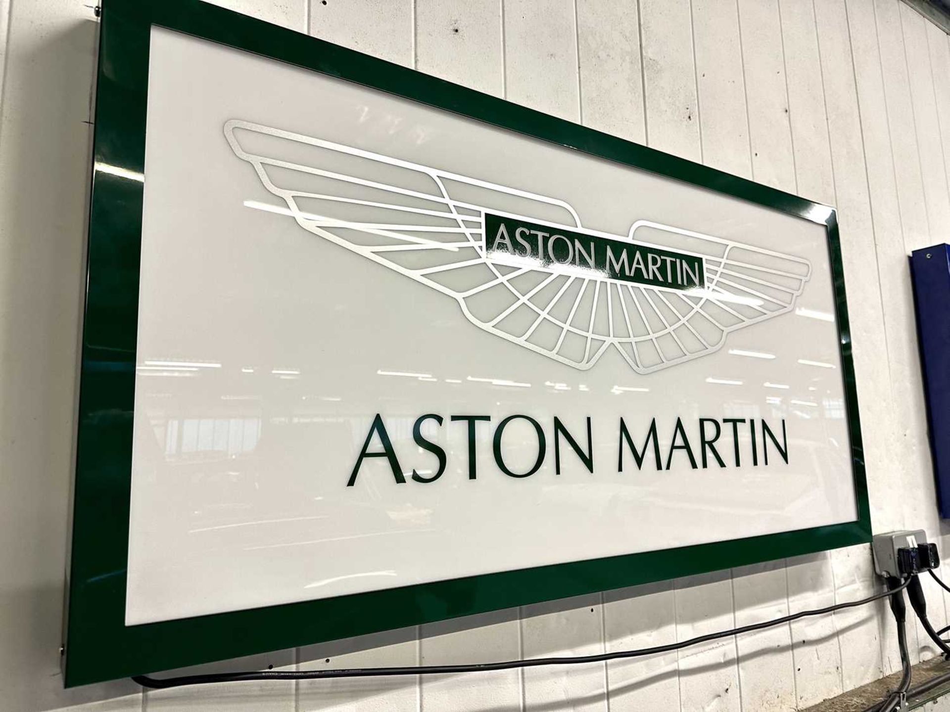 Illuminated Garage Sign Aston Martin - NO RESERVE - Image 2 of 4