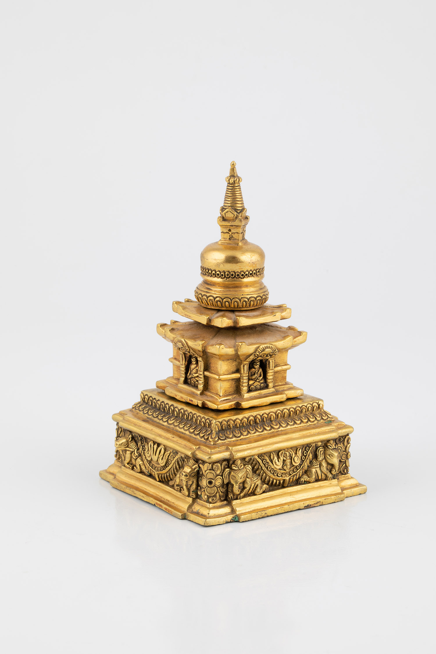 Convolute two stupa - Image 2 of 9