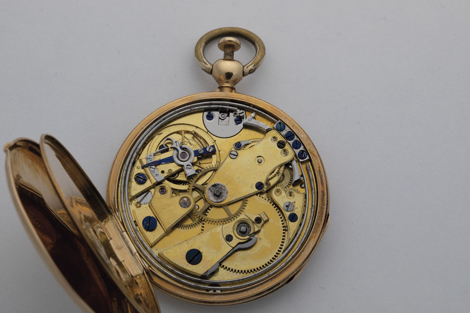 Pocket watch with 1/4 hour repeater - Image 3 of 3