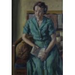 Portrait of Anni Morres, Oil