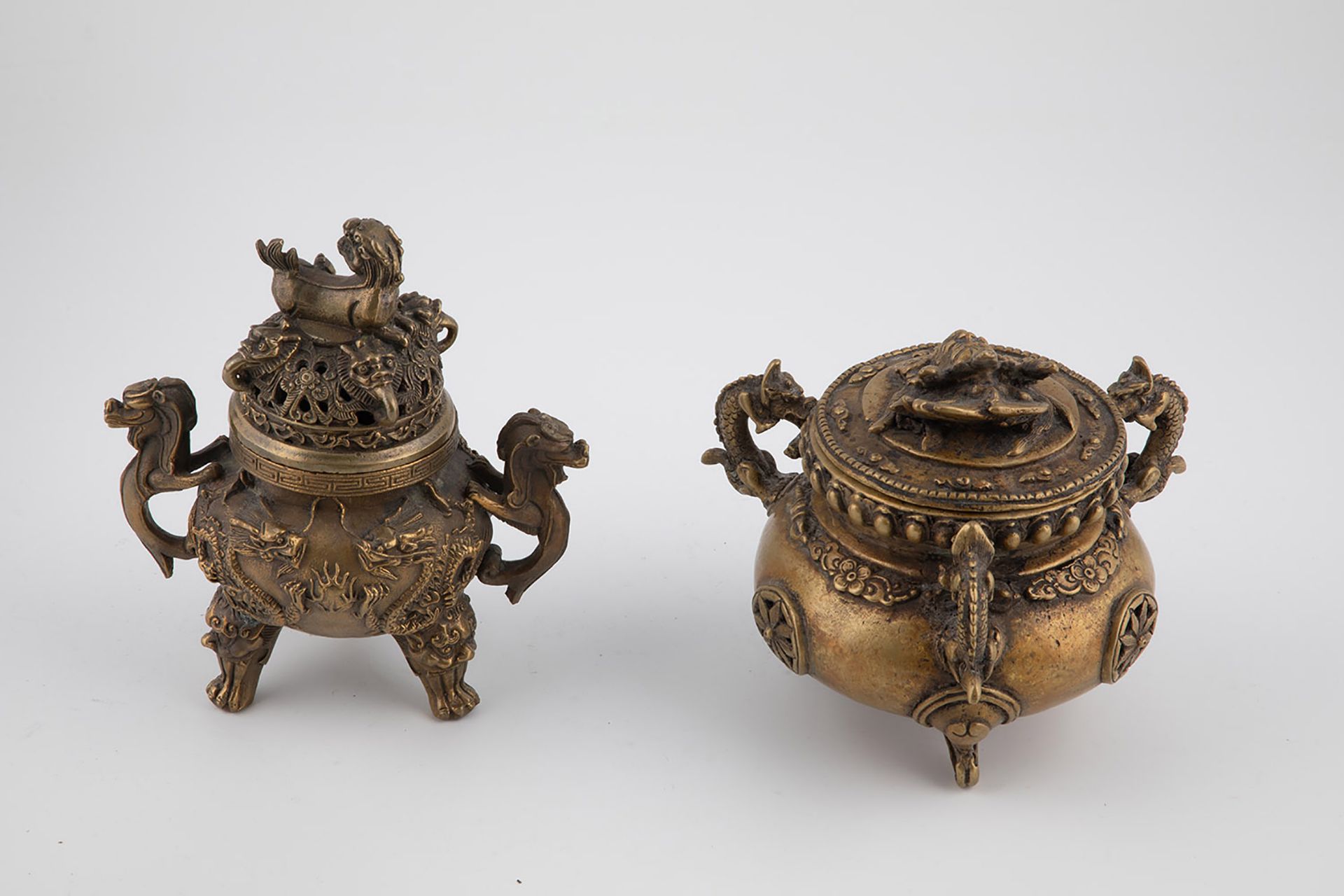 Two incense burners - Image 2 of 2