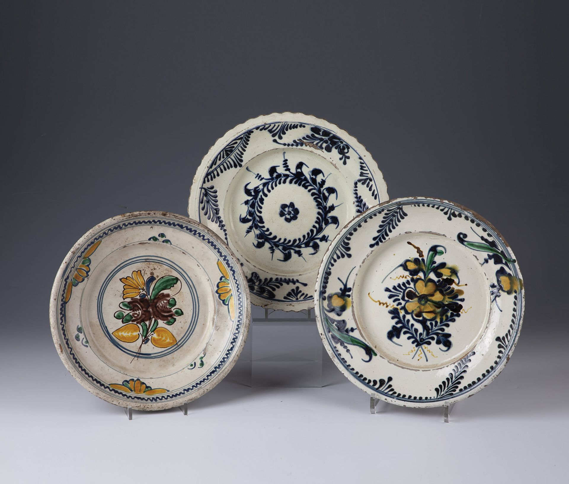 3 Ceramic Plates Transylvania