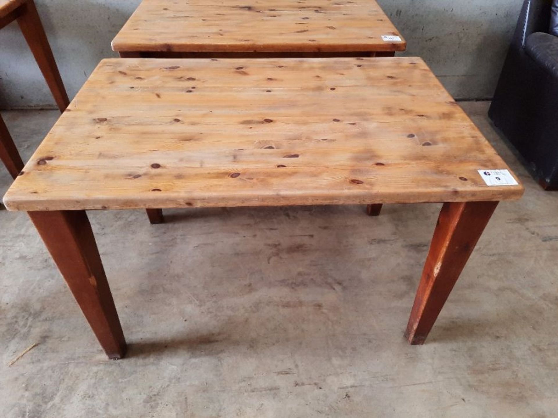 85cm x 175cm table