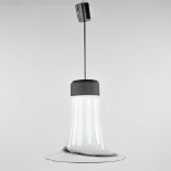 Peill &amp; Putzler, a suspension lamp, glass. (H:37 x D:39 cm)